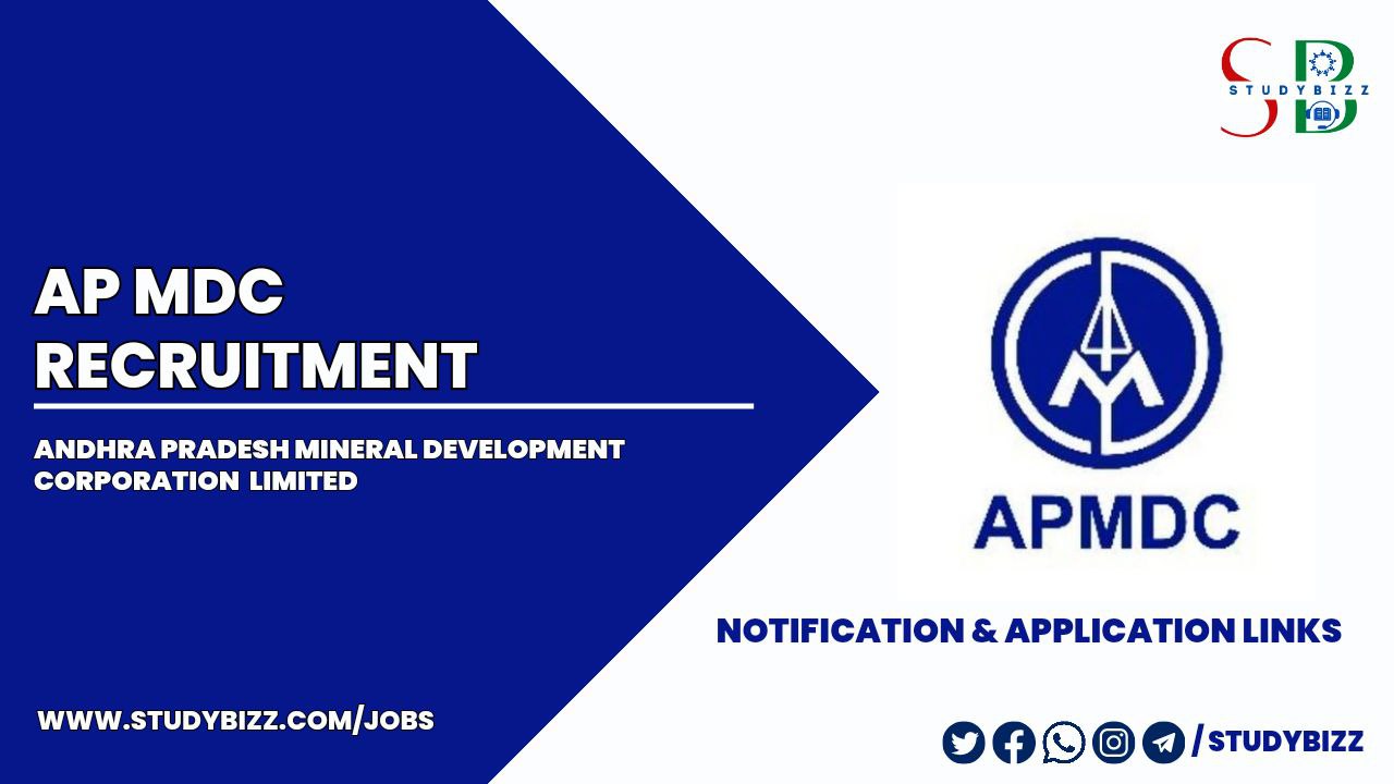 APMDC Recruitment 2024 for 6 Management Trainee posts