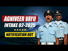 Indian Air Force Recruitment 2024 for Agniveer Vayu Intake 2/2025 Notification under the Agnipath Scheme