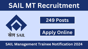 SAIL Recruitment 2024
Sail Management Trainee 