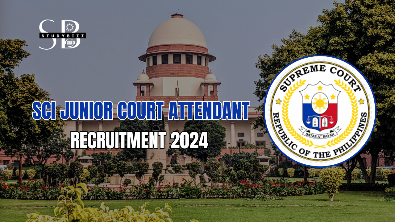 SCI Junior Court Attendant Recruitment 2024 for Cooking Posts