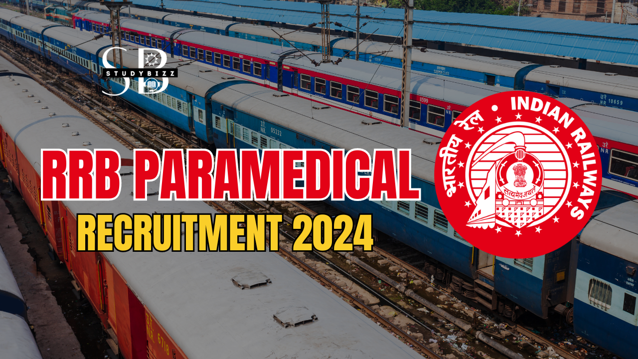 RRB Paramedical Recruitment 2024