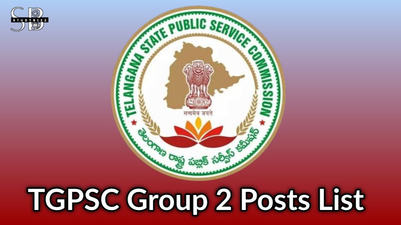 telangana group 2 posts list