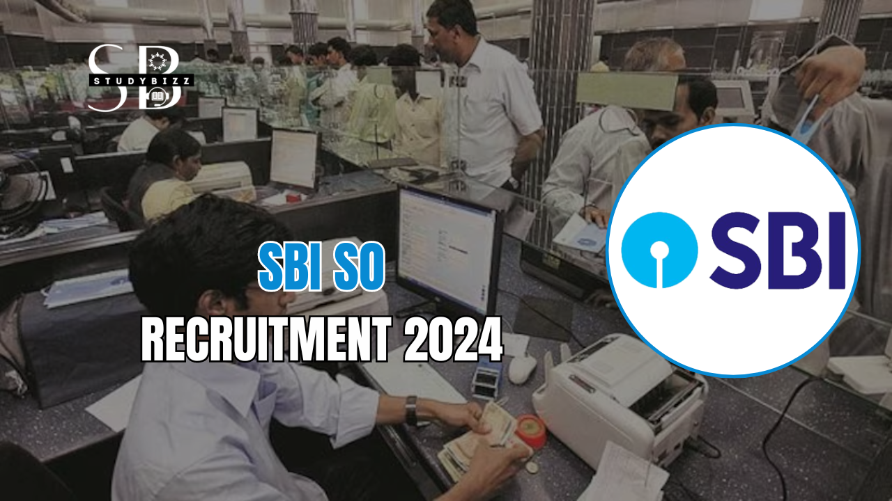 SBI SO Recruitment 2024