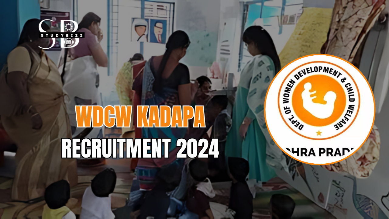 WDCW Kadapa Recruitment 2024 for 11 Various Posts