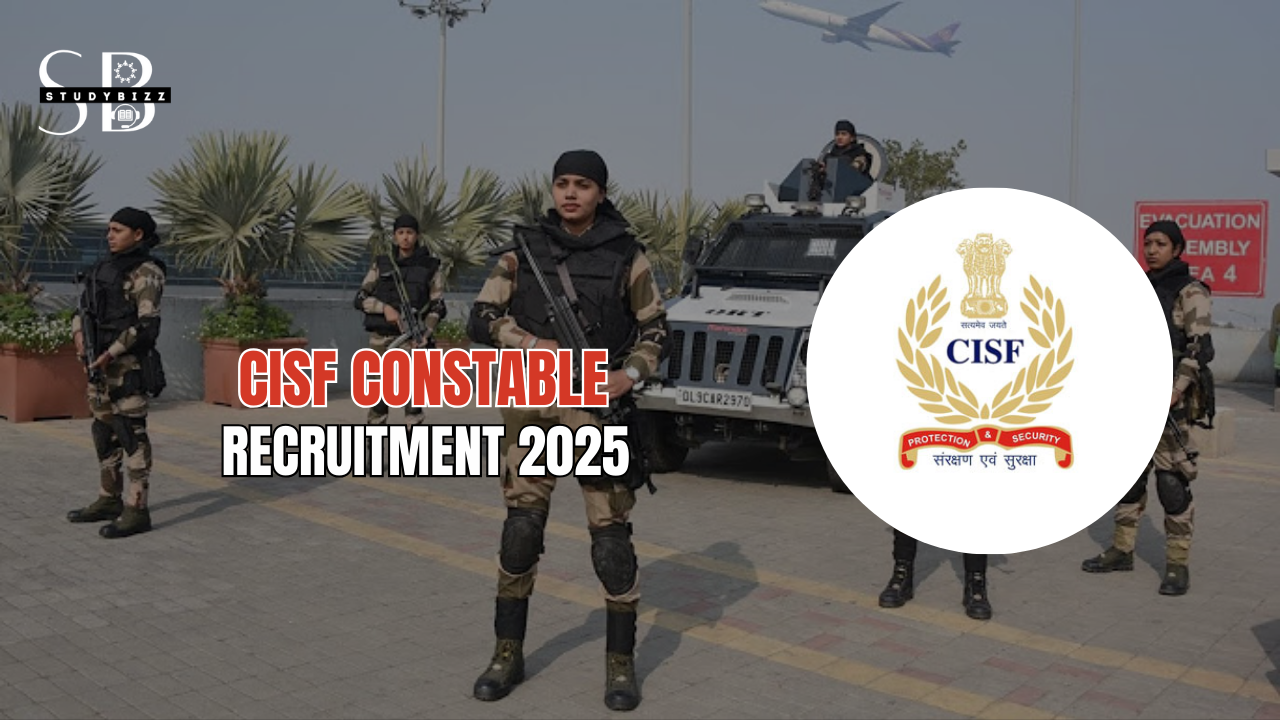 CISF Constable Recruitment 2025 Notification out for 1124 Constable, Driver Posts