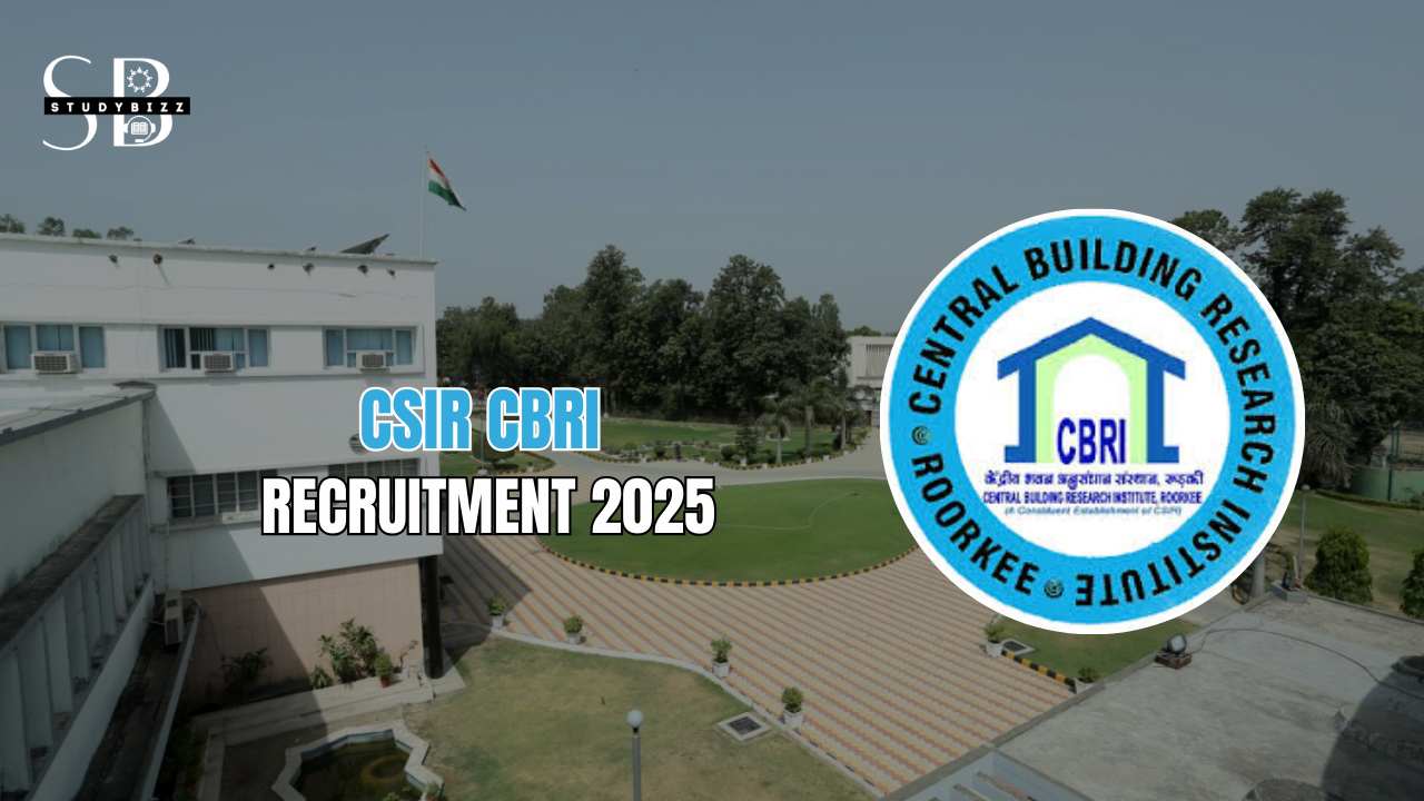 CSIR CBRI Recruitment 2025 Notification Out for Jr Steno, JSA and Driver Posts