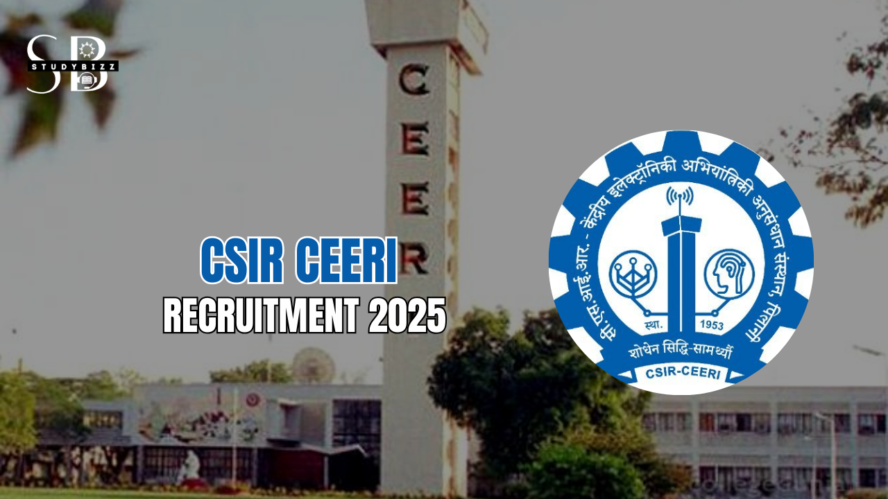 CSIR CEERI Recruitment 2025 Notification Out for 07 Junior Secretariat Assistant, Junior Stenographer Posts