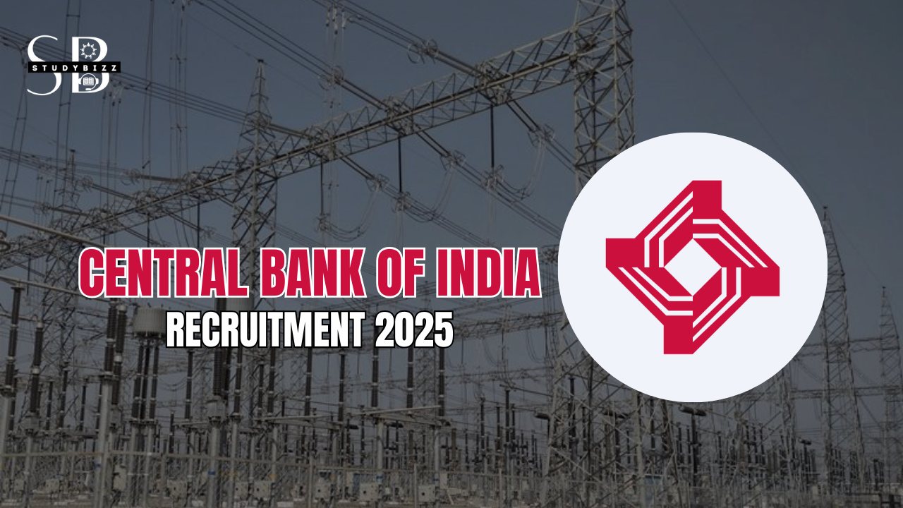 Central Bank of India Clerk Sports Quota Recruitment 2025 Notification out 05 Posts