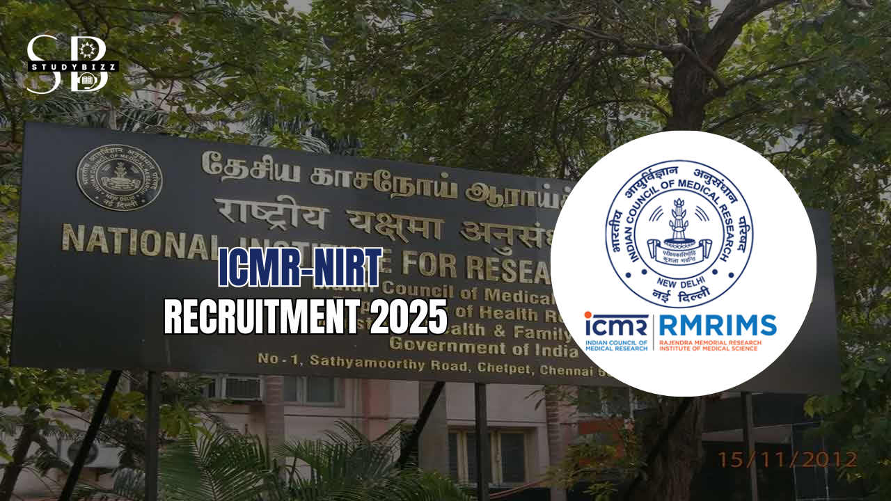 ICMR-NIRT Recruitment 2025 Notification Out for Assistant, LDC and UDC Clerks Posts