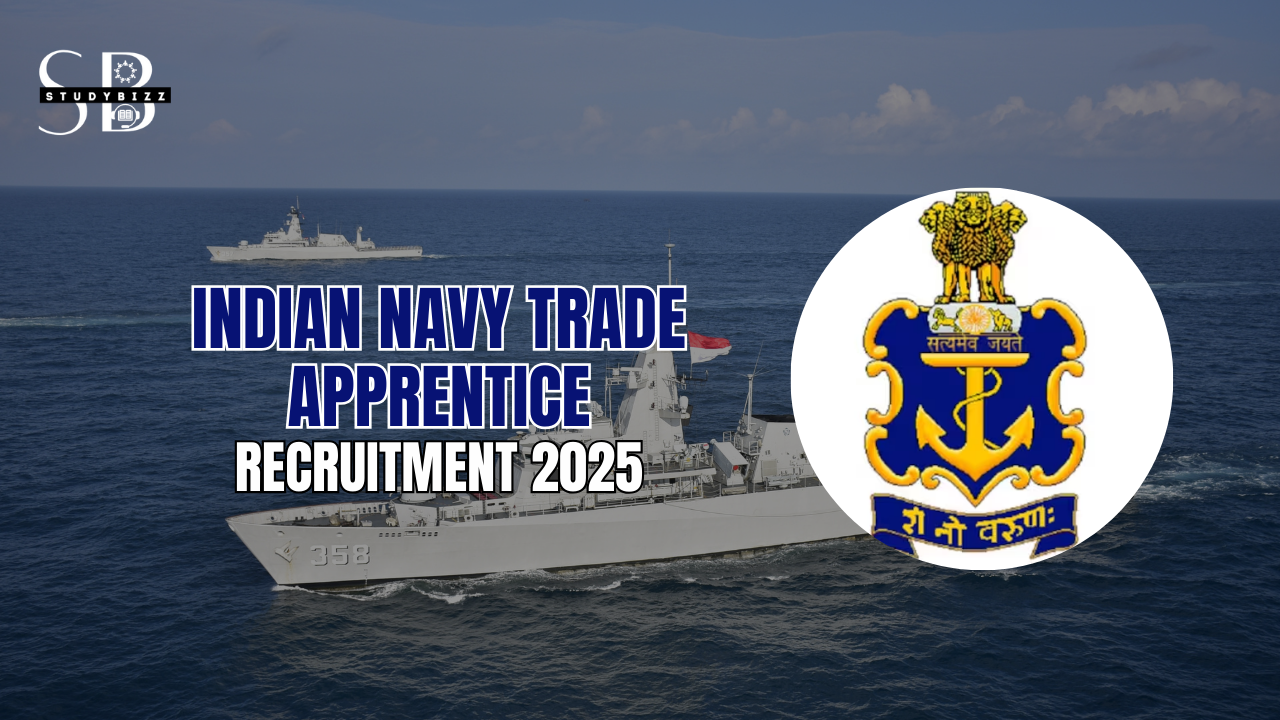 Indian Navy Trade Apprentice Recruitment 2025 Notification out for Various Posts