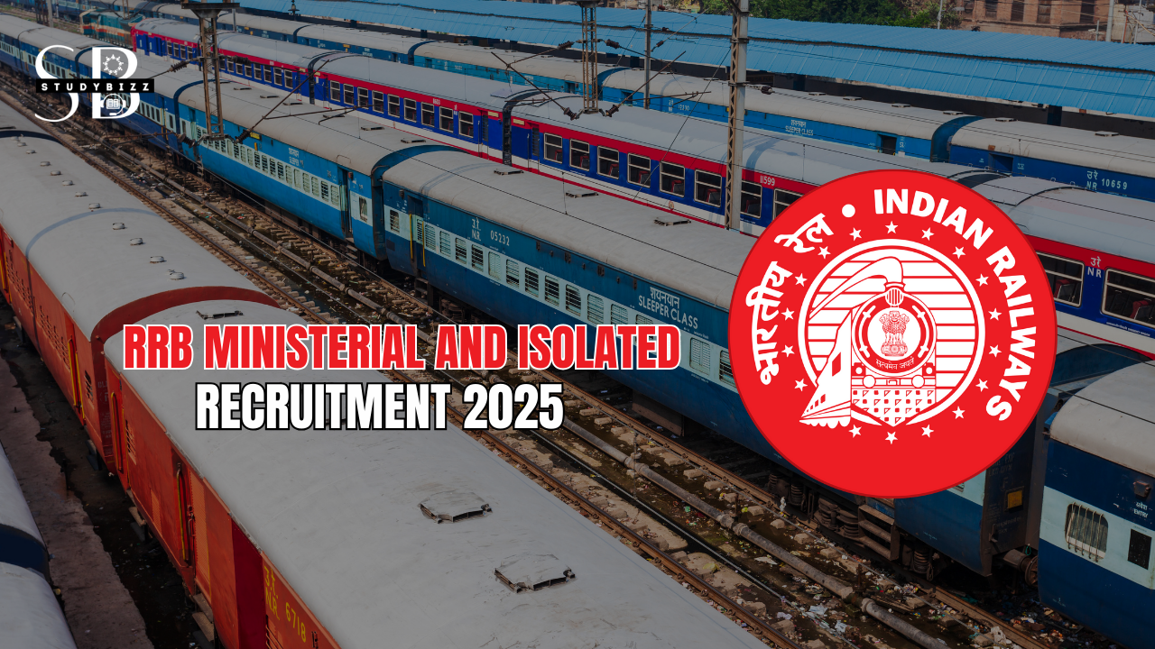 RRB Ministerial and Isolated Recruitment 2025 Notification out for 1036 Posts