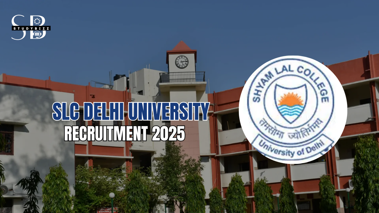 SLC Delhi University Recruitment 2025 Notification out for Non-Teaching Posts