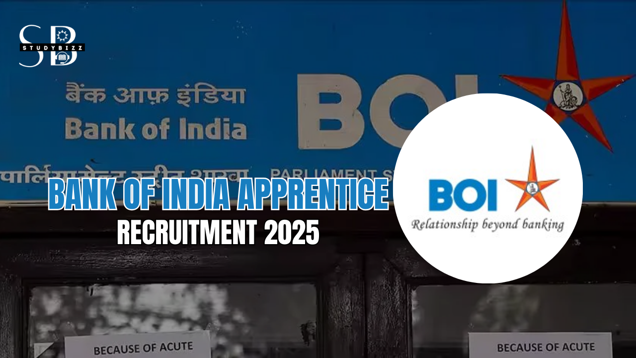 Bank of India Apprentice Recruitment 2025 Notification out for 400 Vacancies