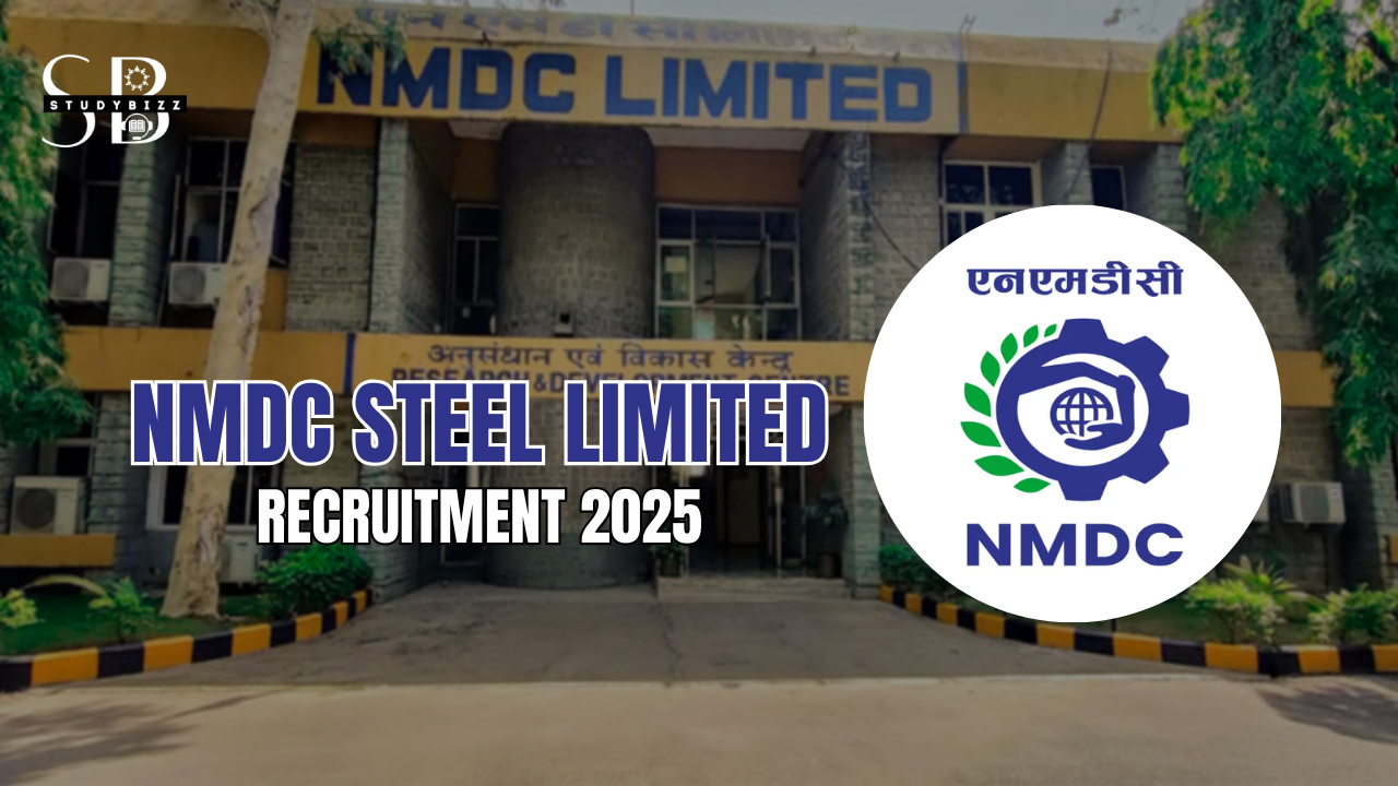 NMDC Steel Limited Recruitment 2025 Notification out for 246 Posts