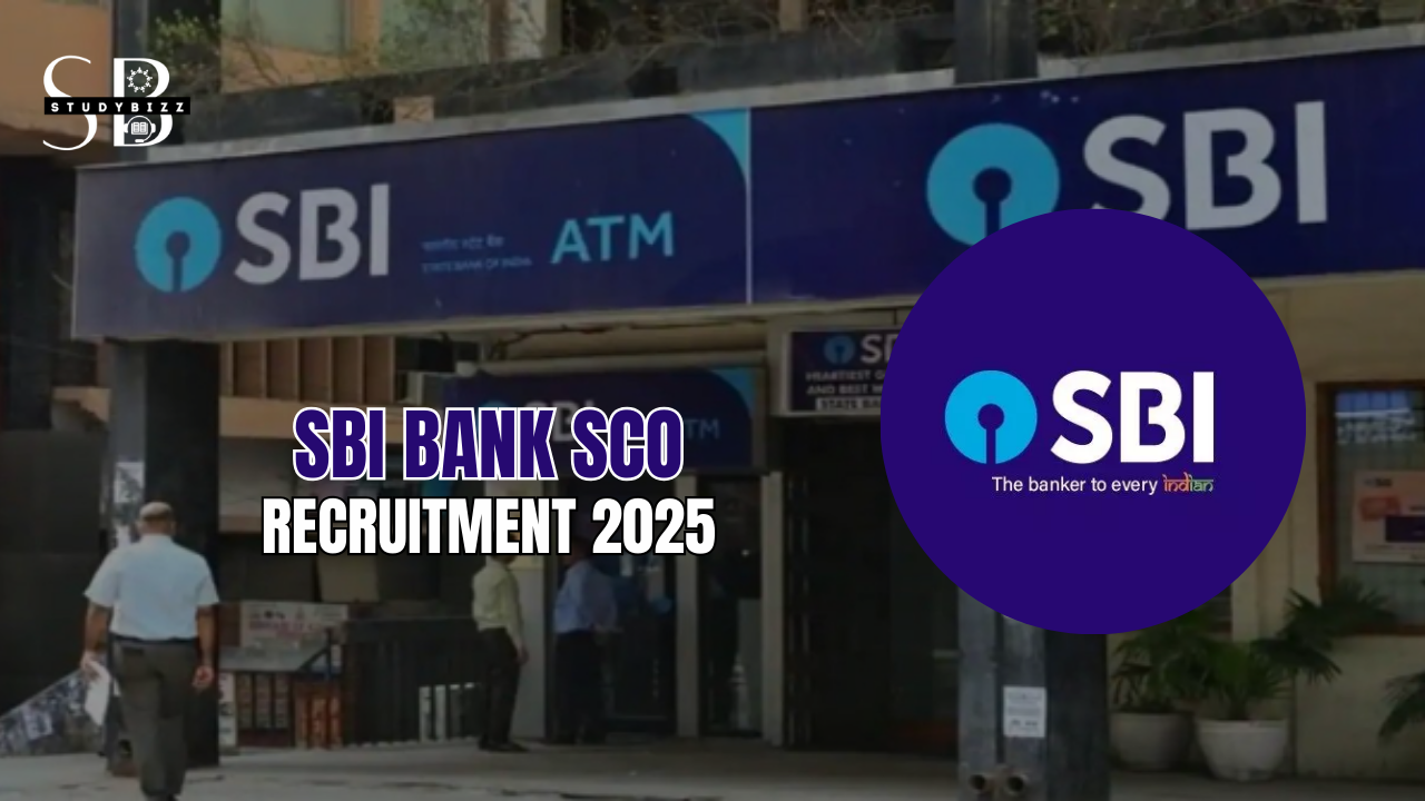 SBI Bank SCO Recruitment 2025 Notification out for Specialist Cadre Officer Posts