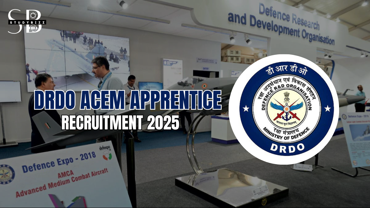DRDO ACEM Apprentice Recruitment 2025 Notification out for 41 Posts