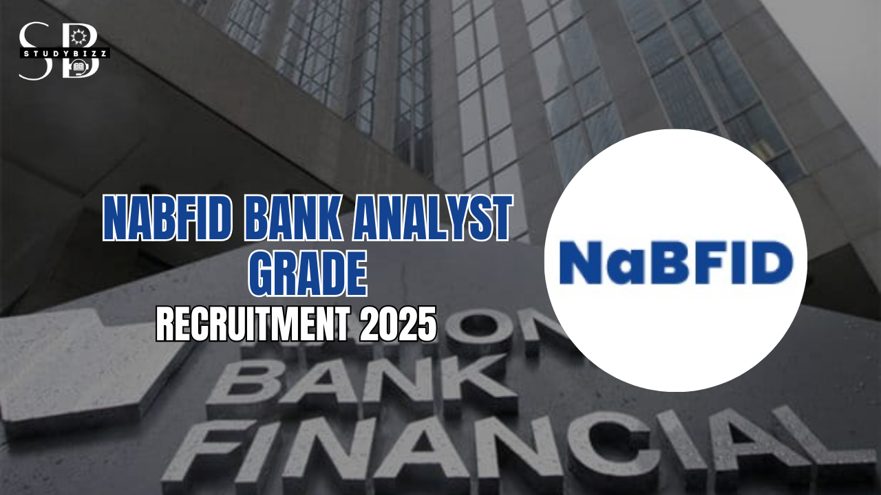 NABFID Bank Analyst Grade Recruitment 2025 Notification out for 66 Posts
