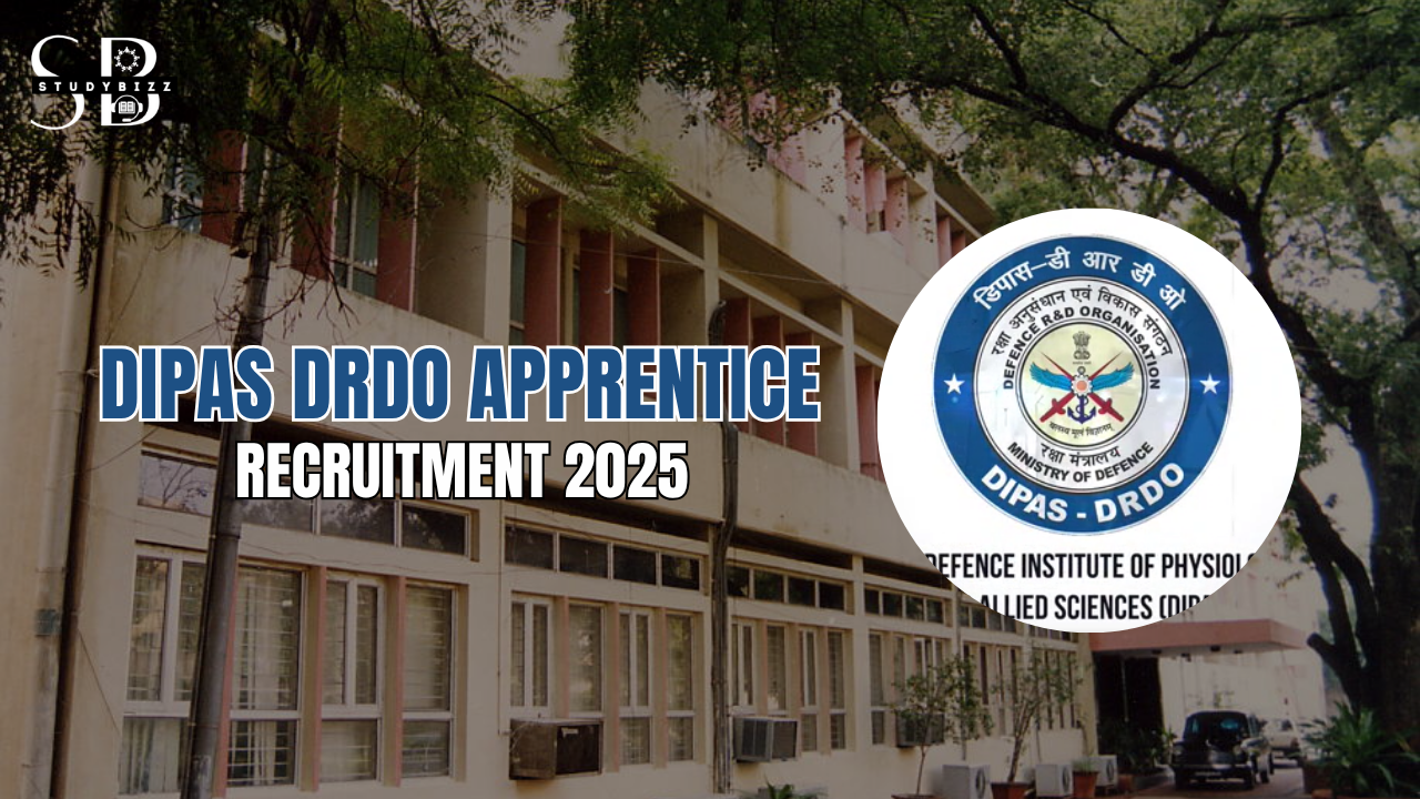 DIPAS DRDO Apprentice Recruitment 2025 Notification out for 22 Posts