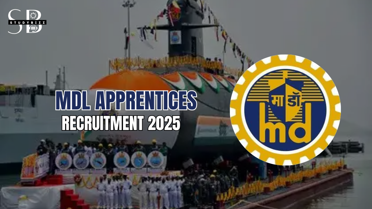 MDL Apprentices Recruitment 2025 Notification out for 523 Posts
