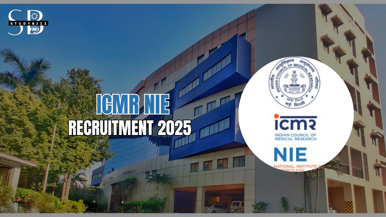 ICMR NIE Recruitment 2025 – Walk-in for Technical & Project Posts