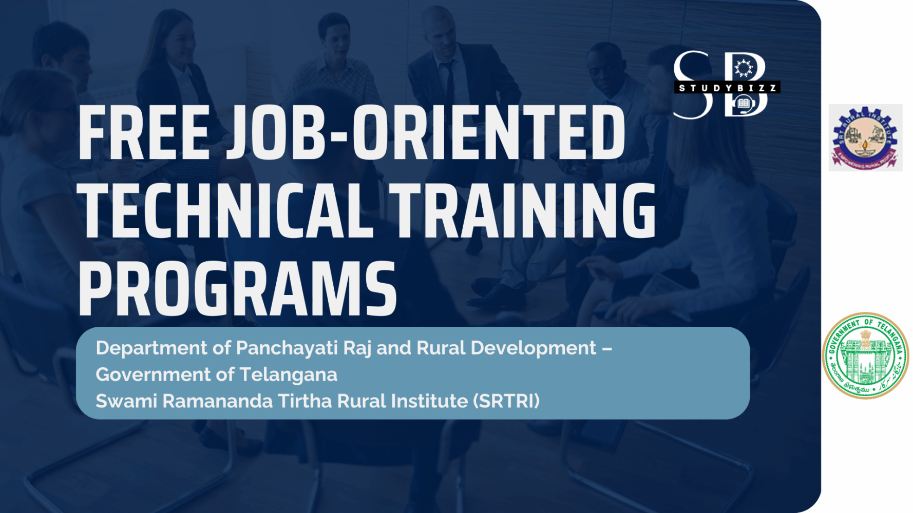 SRTRI Free Training for Rural Unemployed Youth – Apply Before September 3, 2025