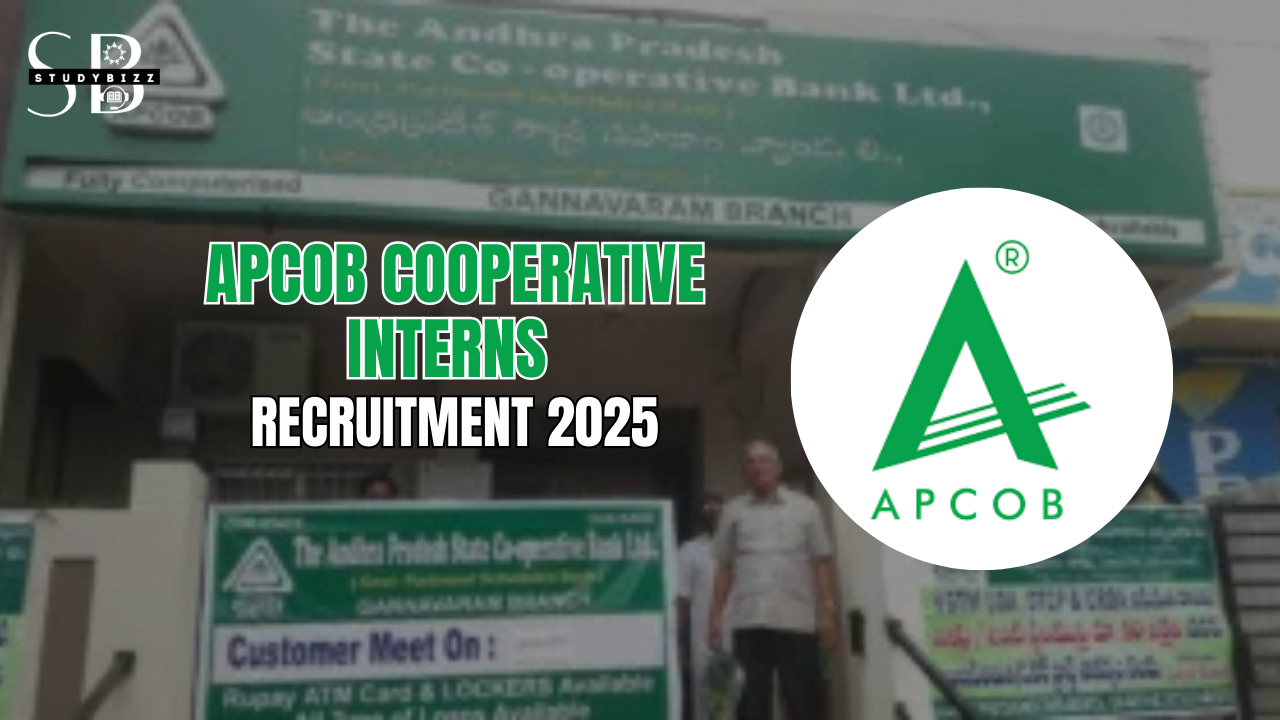 APCOB Cooperative Interns Recruitment 2025 – Apply for 14 Vacancies in APCOB & DCCBs