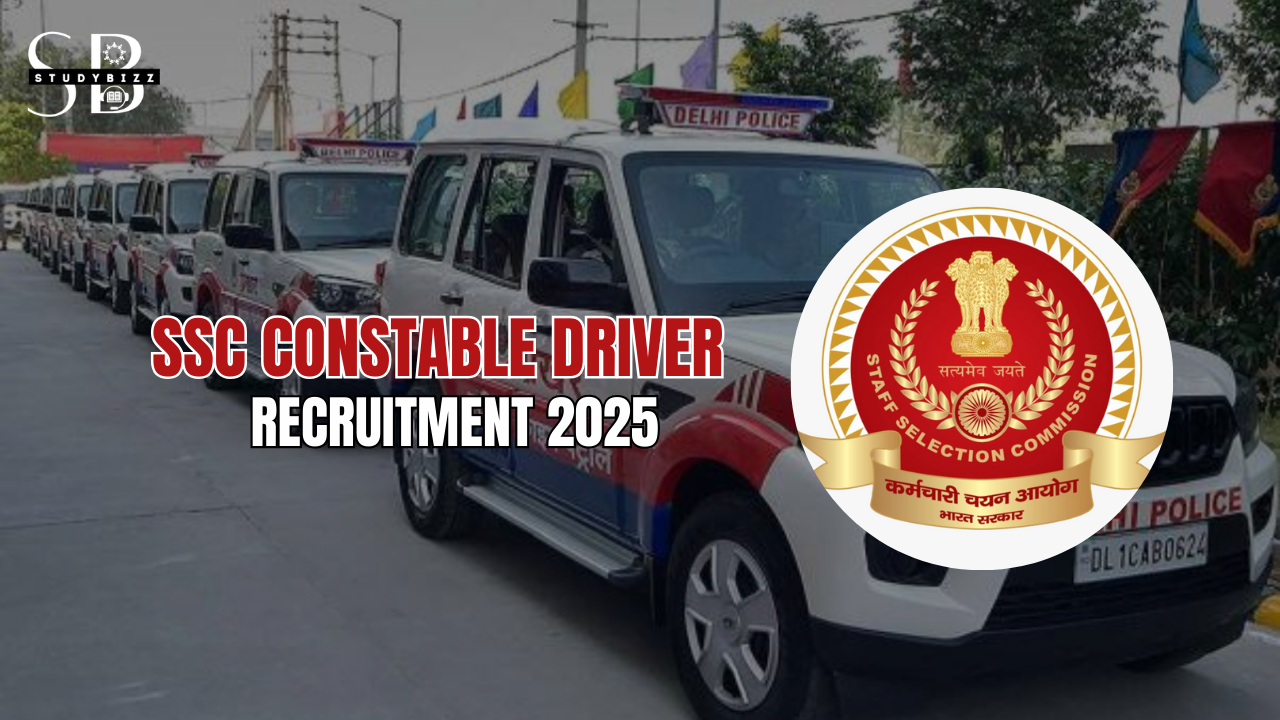 SSC Constable Driver Recruitment 2025 – Delhi Police Notification, Apply Online