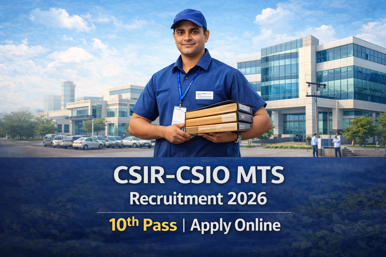 CSIR-CSIO MTS Recruitment 2026: Notification, Vacancies, Eligibility, Salary & Apply Online