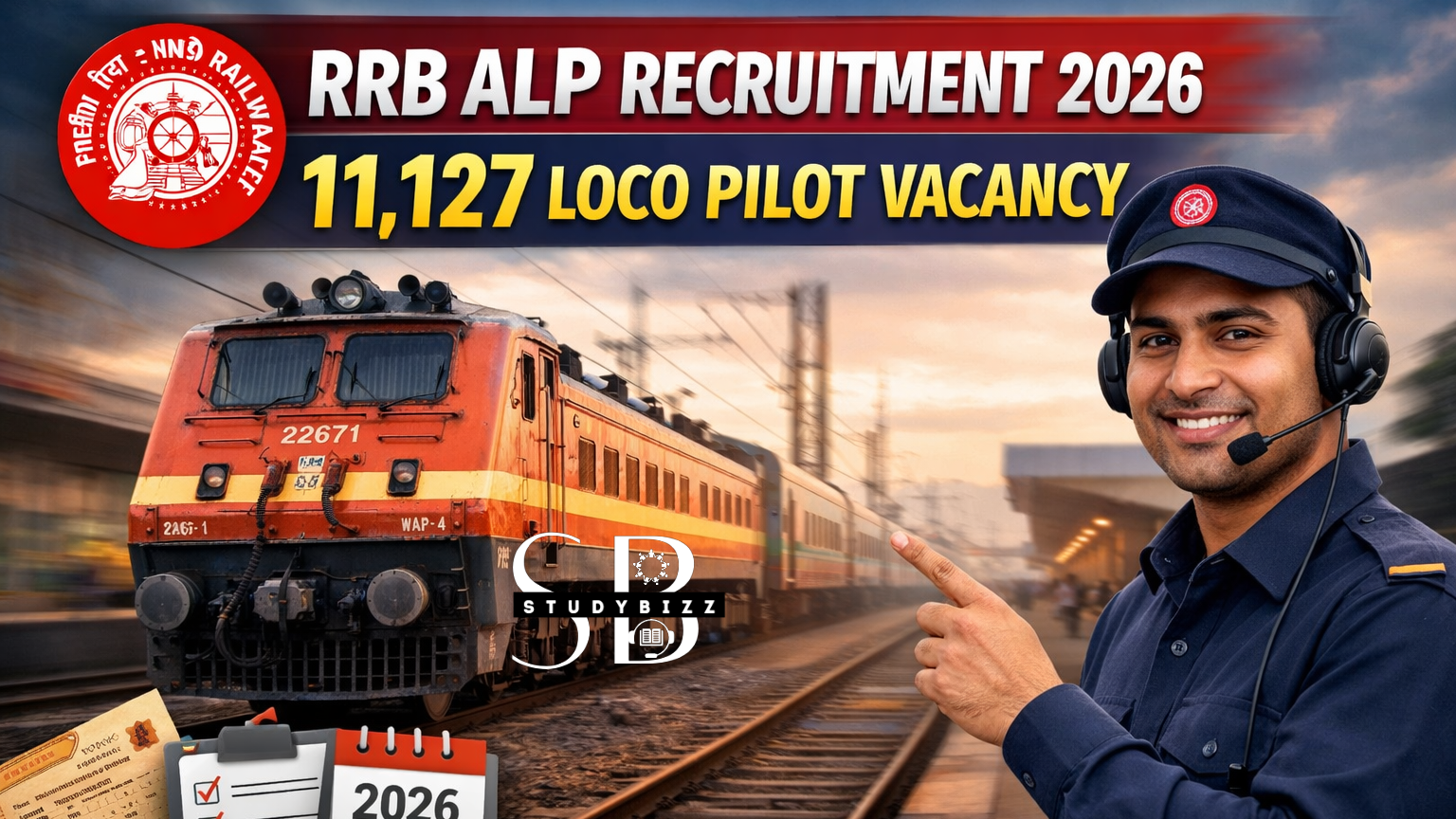RRB ALP Recruitment 2026 Vacancy Out – 11,127 Loco Pilot Posts | Notification, Eligibility, Dates