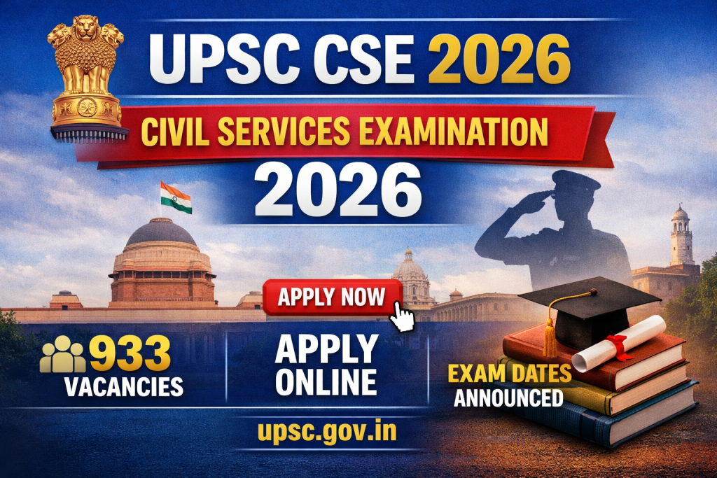 UPSC Civil Services Exam 2026