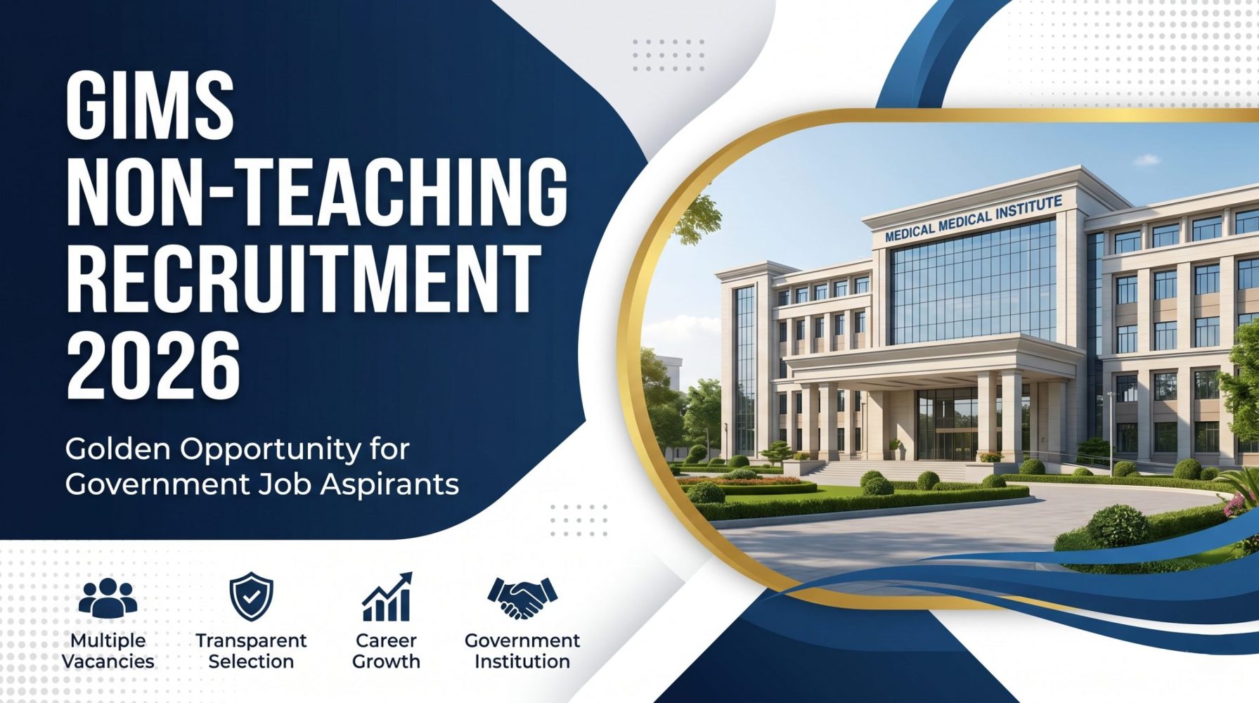GIMS Non-Teaching Recruitment 2026 Notification Out for 33 Non-Teaching Posts