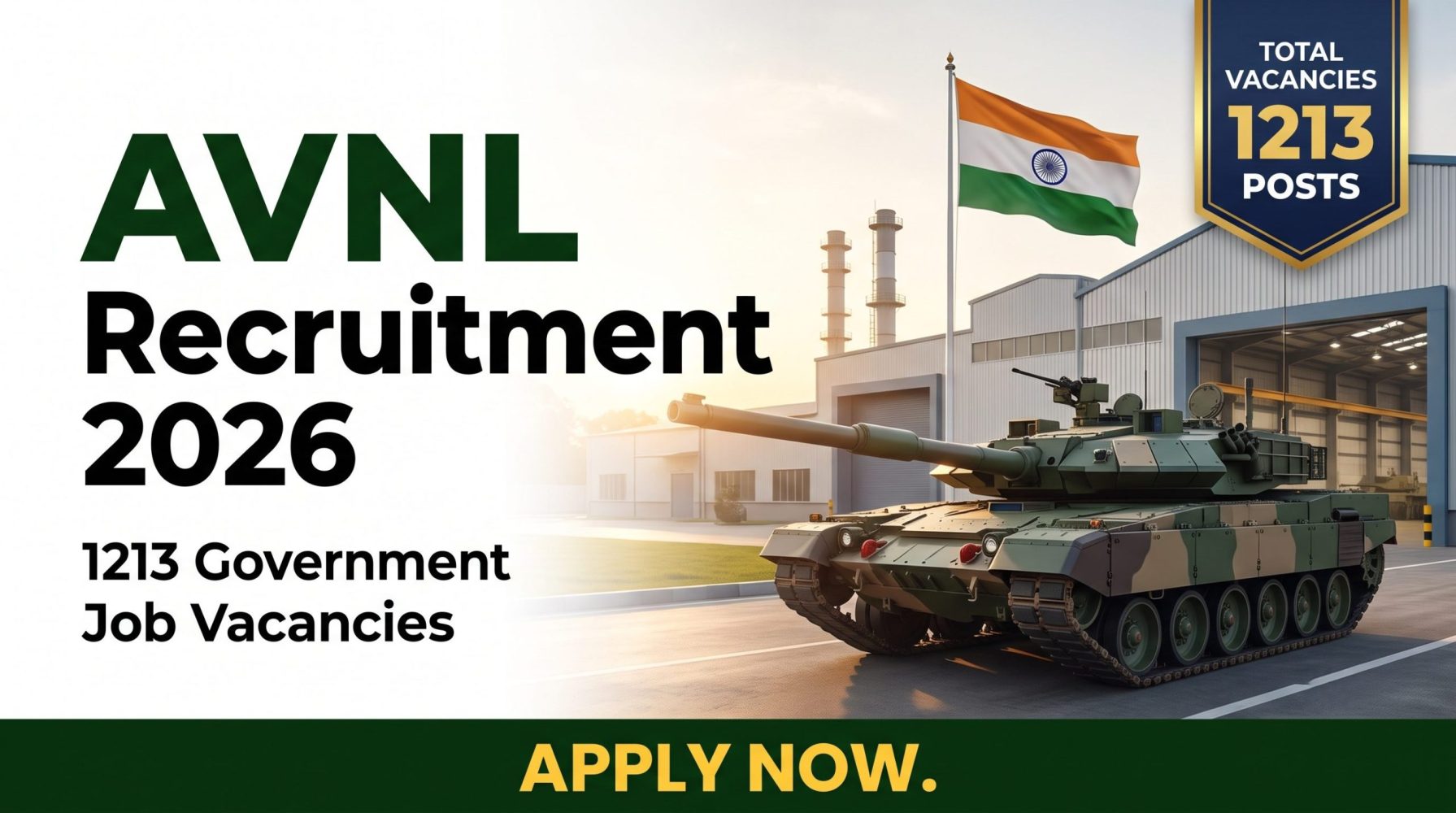 AVNL Recruitment 2026 Notification Out for 1213 Posts – Apply Online for Junior Technician, Junior Manager & Other Vacancies 2 AVNL Recruitment 2026 Notification Out for 1213 Posts – Apply Online for Junior Technician, Junior Manager & Other Vacancies