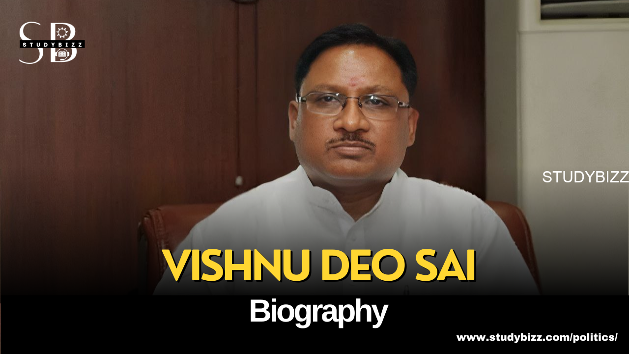 Vishnu Deo Sai Biography, Age, Wiki, News, Wife, Party | Vishnu Dev Sai Biography