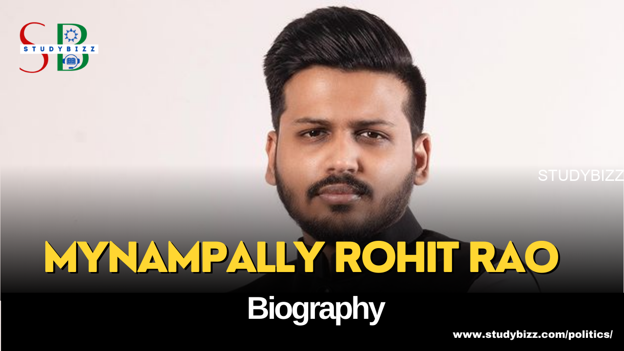 Mynampally Rohith Rao’s Biography, Age, Family, Native, Political party and other details