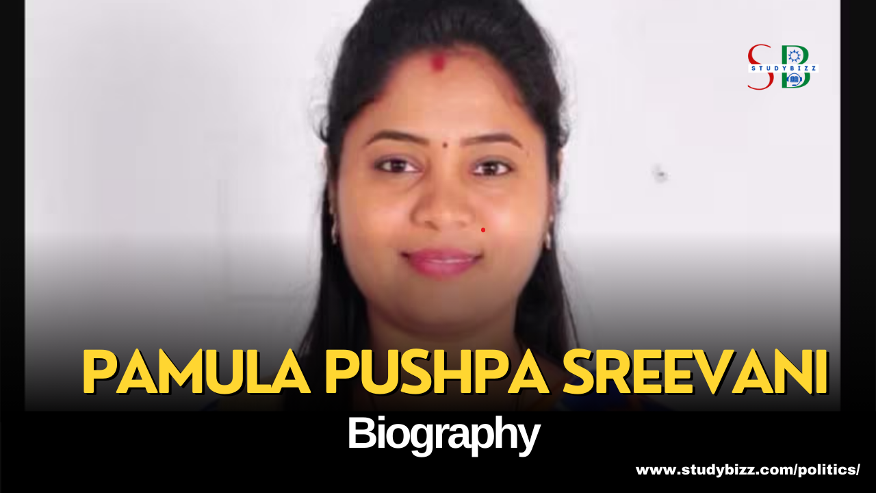 Pamula Pushpa Sreevani Biography, Age, Spouse, Family, Native, Political party, Wiki, and other details
