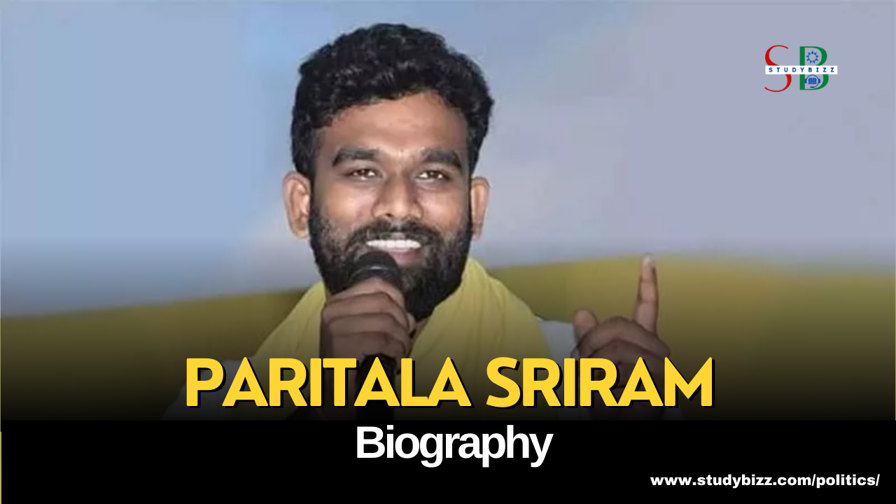 Paritala Sriram Biography, Age, Spouse, Family, Native, Political party, Wiki, and other details