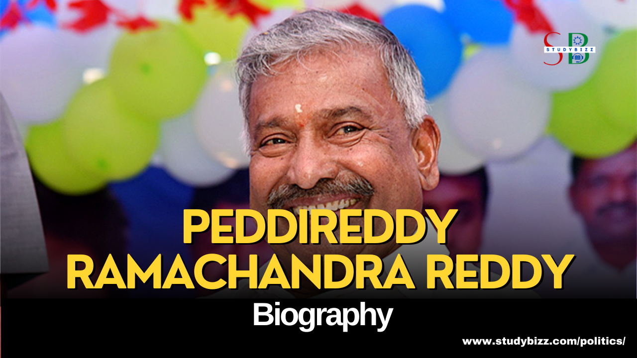 Peddireddy Ramachandra Reddy Biography