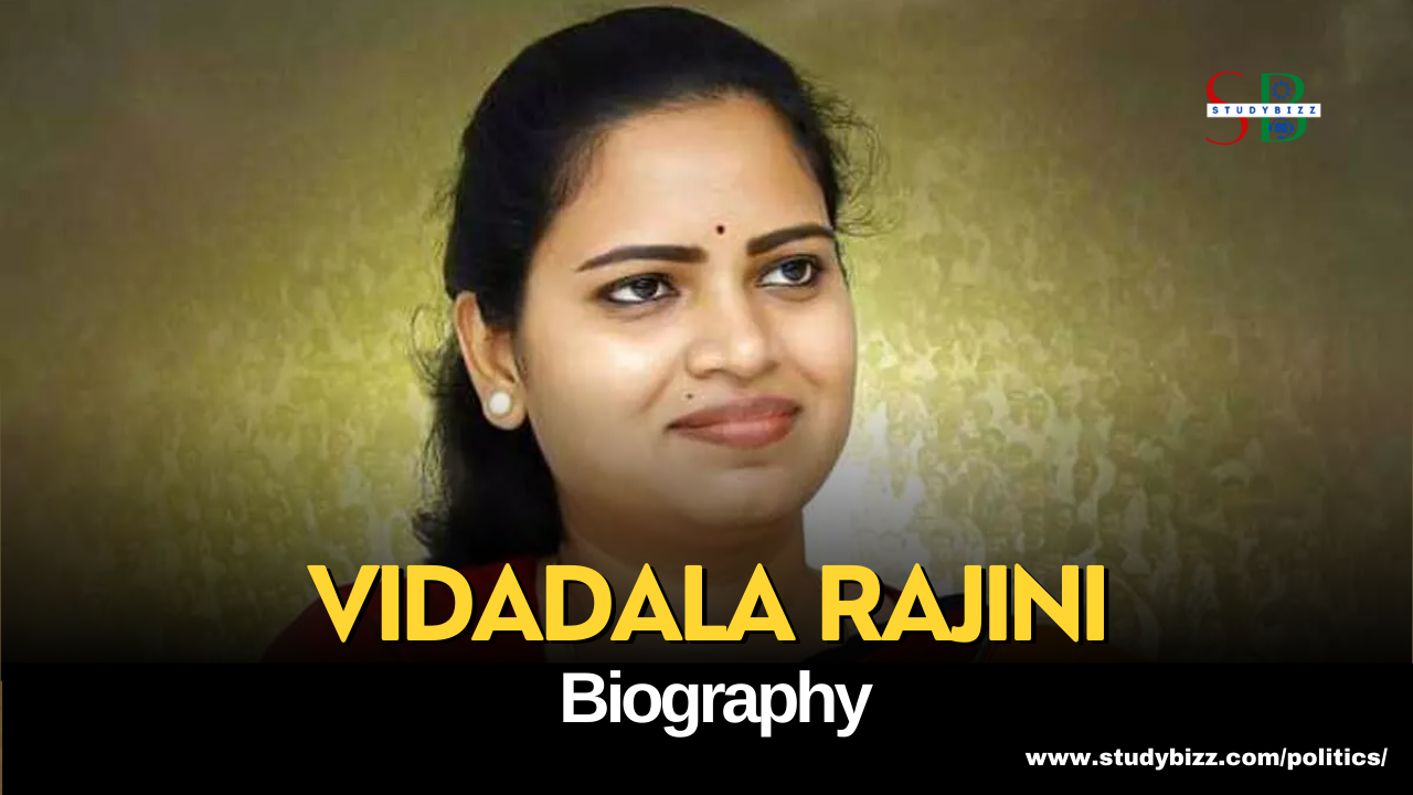 Vidadala Rajini Biography, Age, Spouse, Family, Native, Political party, Wiki, and other details