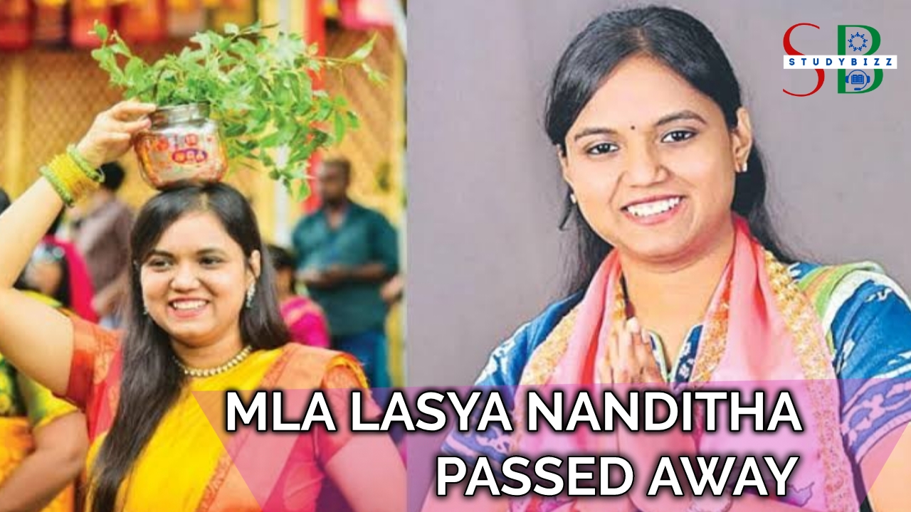 Secunderabad MLA G. Lasya Nanditha passed away in a road accident