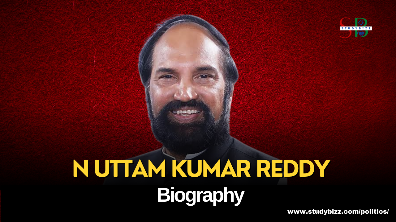 N. Uttam Kumar Reddy Biography, Age, Spouse, Family, Native, Political party, Wiki, and other details