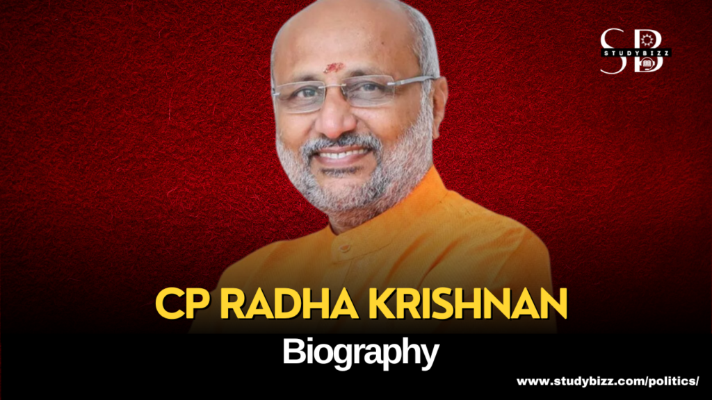 C P Radhakrishnan Biography, Age, Spouse, Family, Native, Political ...