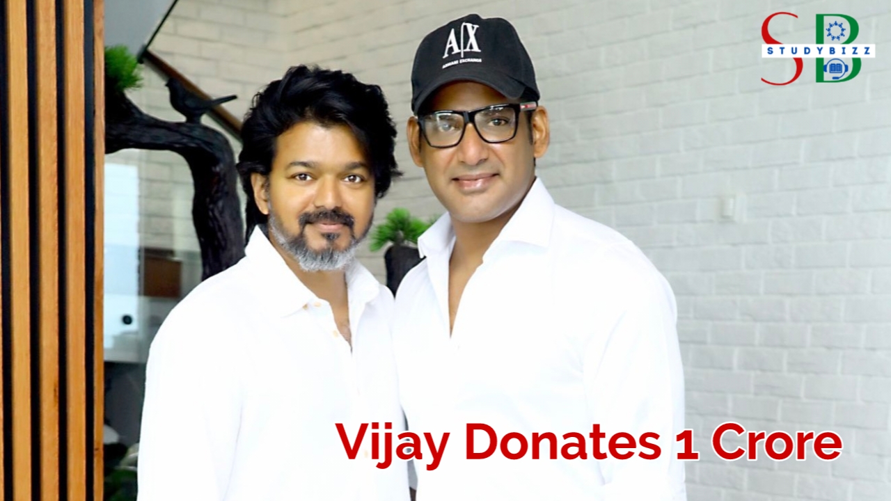 Vijay donates 1 Crore for this cause