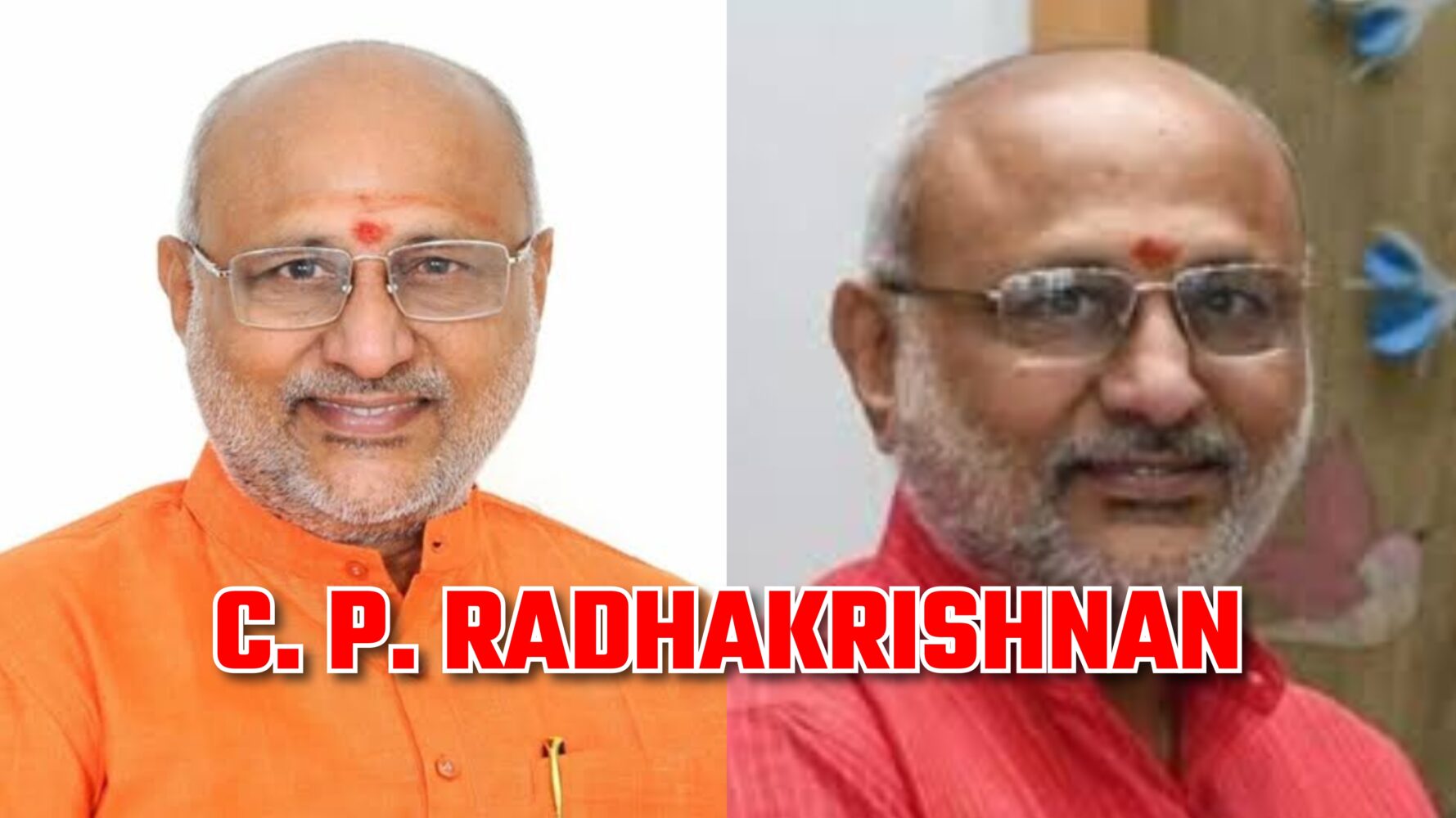 C. P. Radhakrishnan Biography, Wiki, Native,  Education, Political Journey & Personal Details