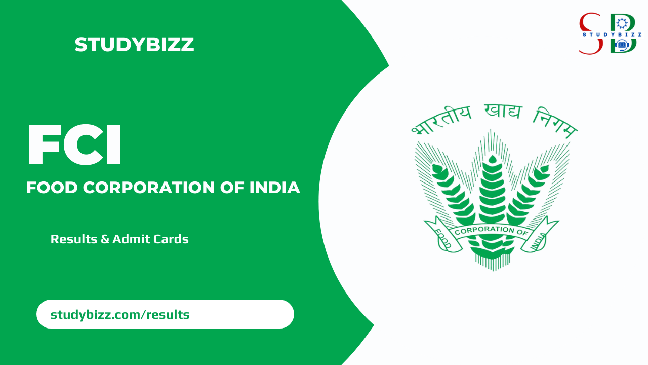 FCI Admit Card 2022 Released for Assistant Grade 3 Posts