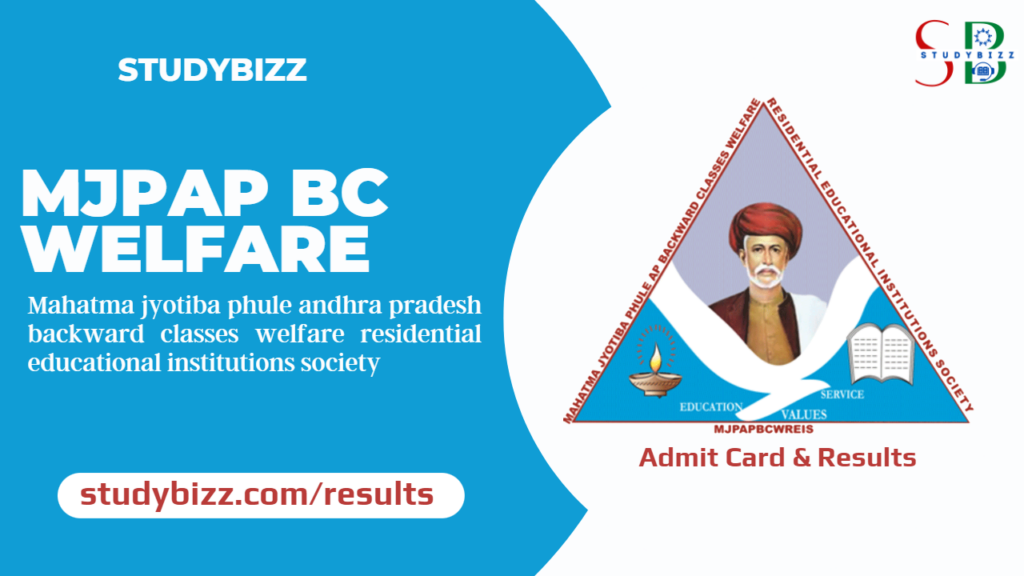 MJPAP BC Welfare 5th Class Admission Test Hall Ticket 2023 Released