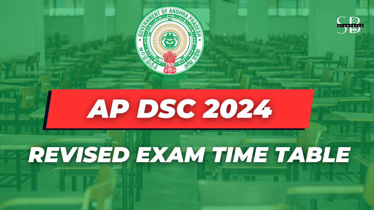 AP DSC 2024 Revised Exam Time Table – Check Latest Dates Here