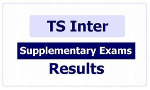 Telangana Inter supplementary Results 2024