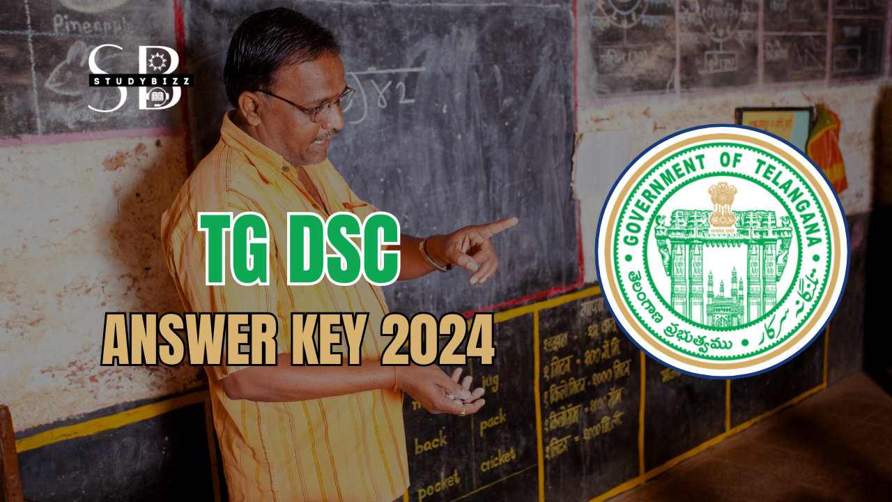 TG DSC Answer Key 2024