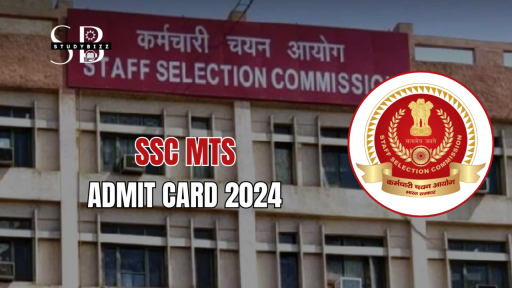 SSC MTS Admit Card 2024 & Application Status Out, All Regions Download