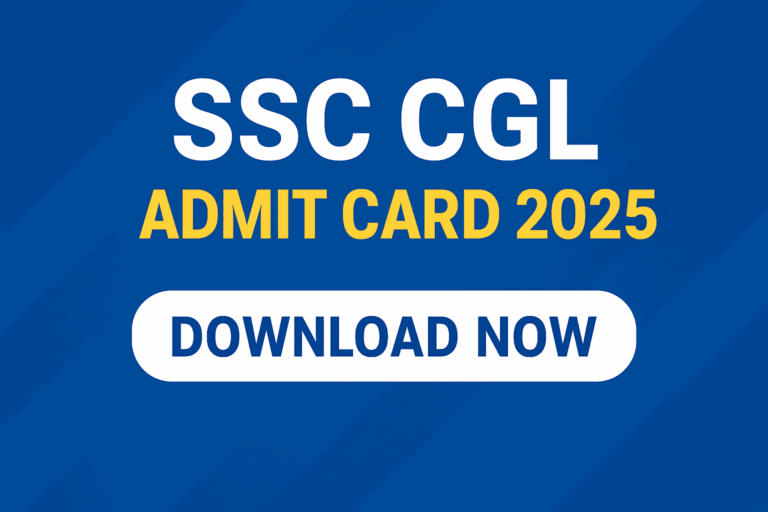 SSC CGL Admit Card 2025 OUT – Download Now for Tier-1 Prelims Exam ...
